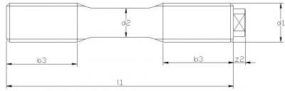 Szegcsavar DIN 2510 Form Z